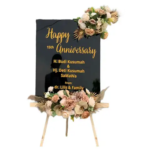 Papan Bunga Akrilik Bangeran